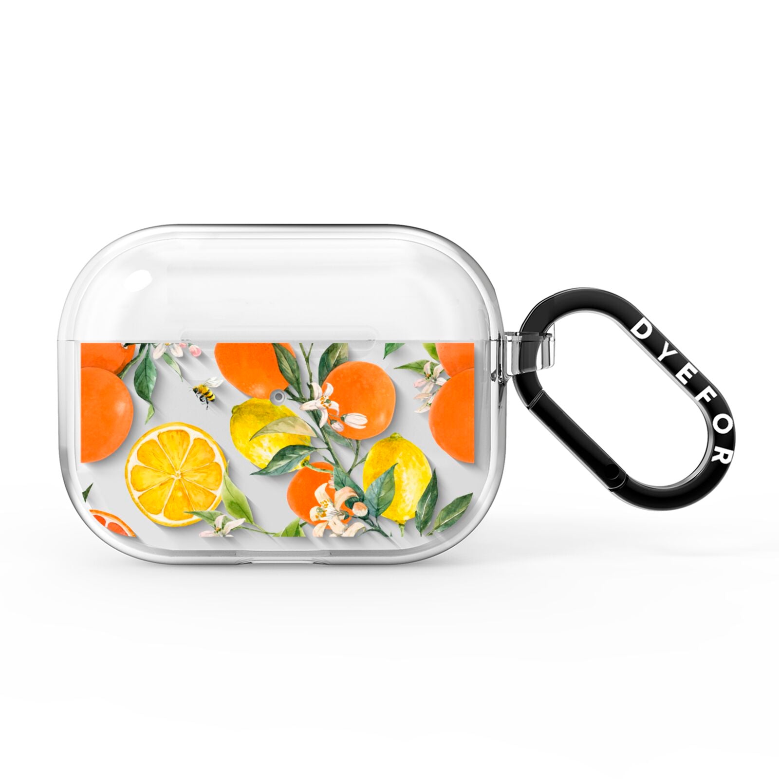 Lemons and Oranges AirPods Pro Clear Case