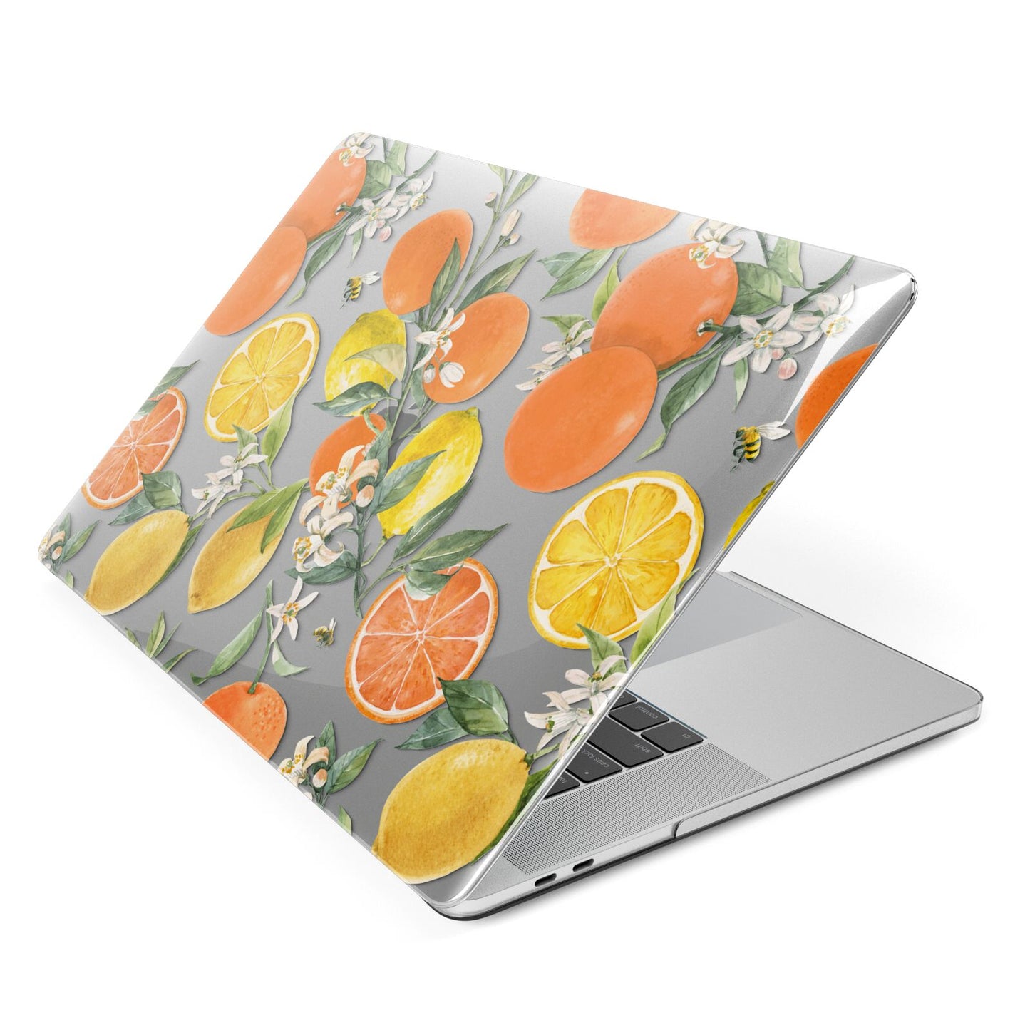 Lemons and Oranges Apple MacBook Case Side View