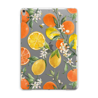 Lemons and Oranges Apple iPad Silver Case