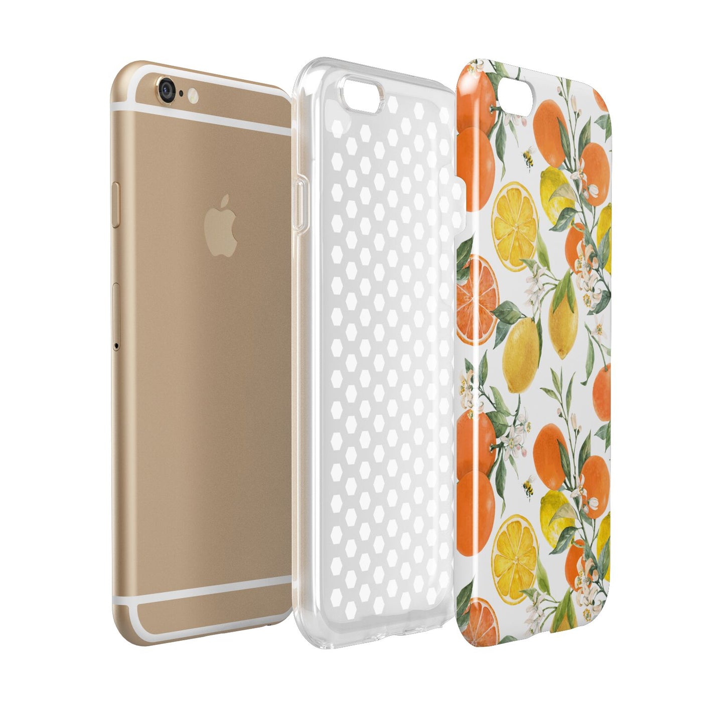Lemons and Oranges Apple iPhone 6 3D Tough Case Expanded view