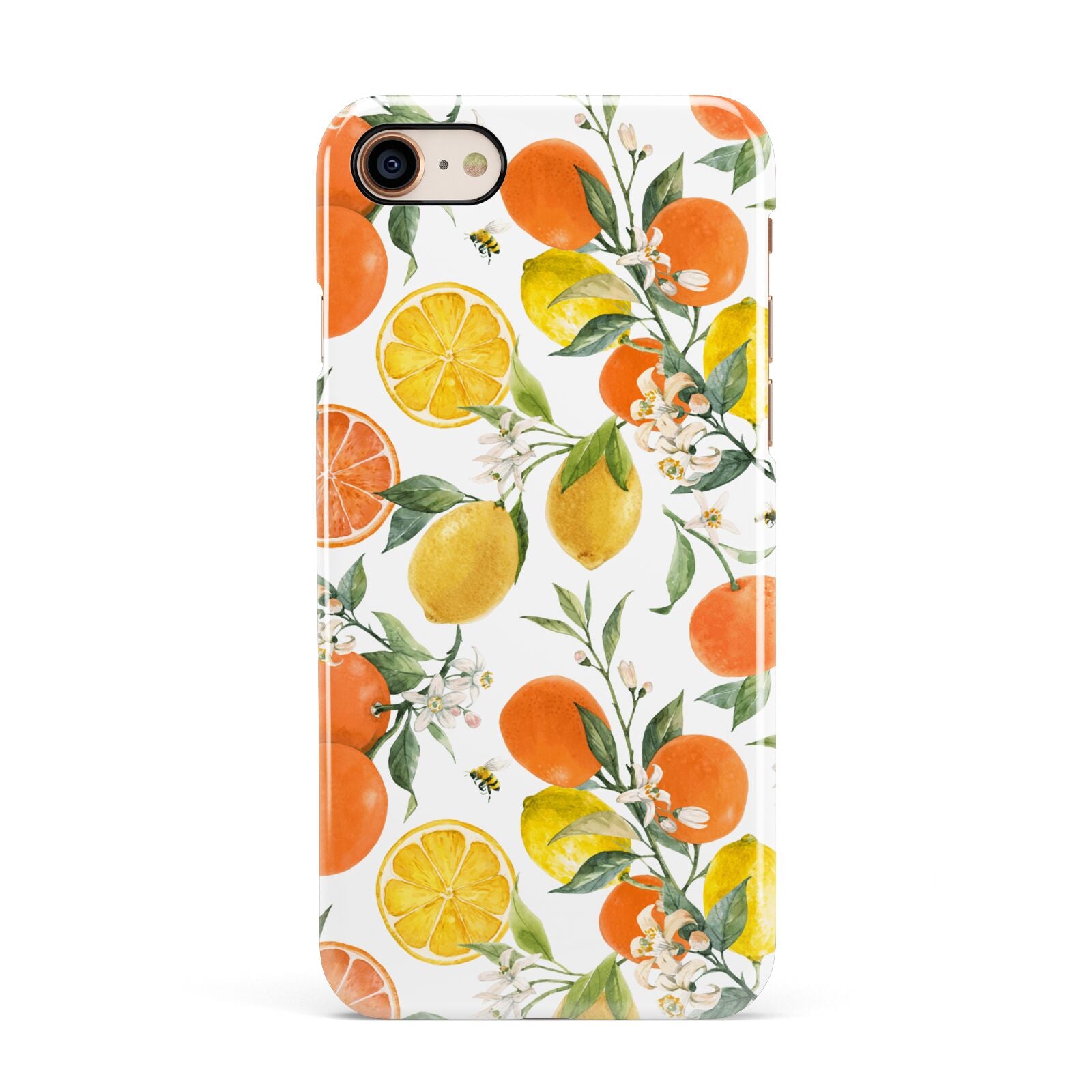 Lemons and Oranges Apple iPhone 7 8 3D Snap Case