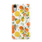 Lemons and Oranges Apple iPhone XR White 3D Snap Case