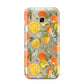 Lemons and Oranges Samsung Galaxy A3 2017 Case on gold phone