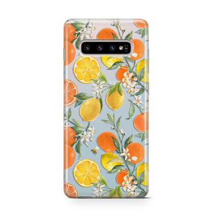 Lemons and Oranges Samsung Galaxy S10 Case