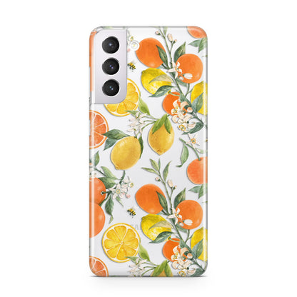 Lemons and Oranges Samsung S21 Case