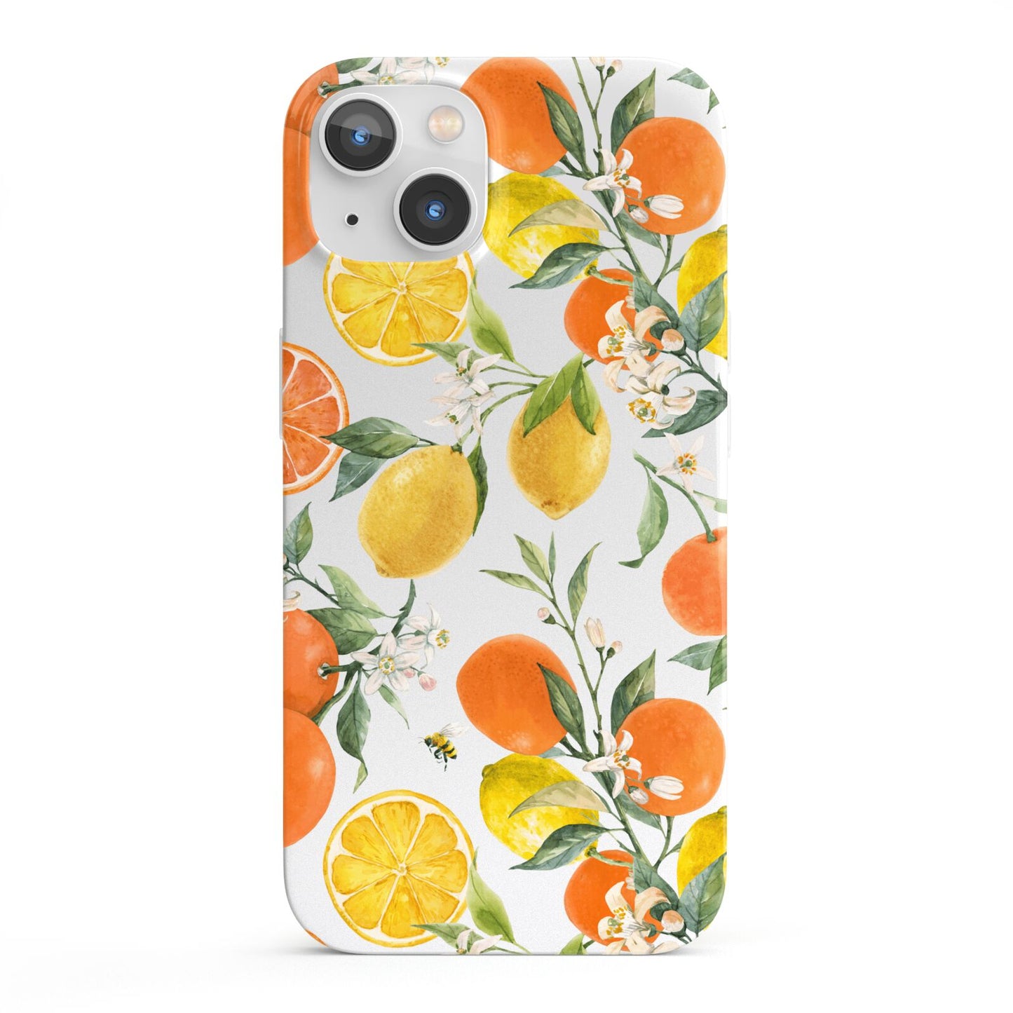 Lemons and Oranges iPhone 13 Full Wrap 3D Snap Case