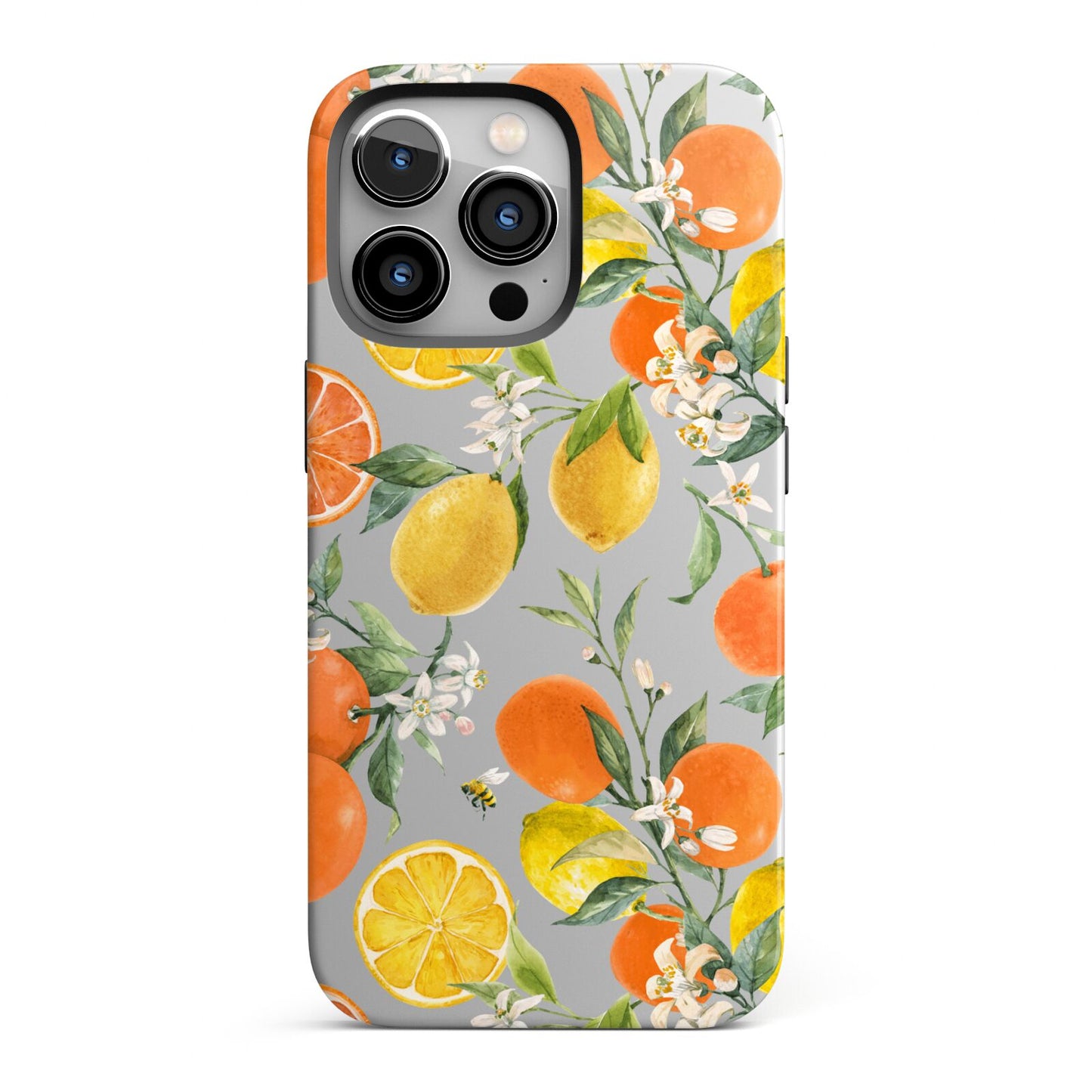 Lemons and Oranges iPhone 13 Pro Full Wrap 3D Tough Case
