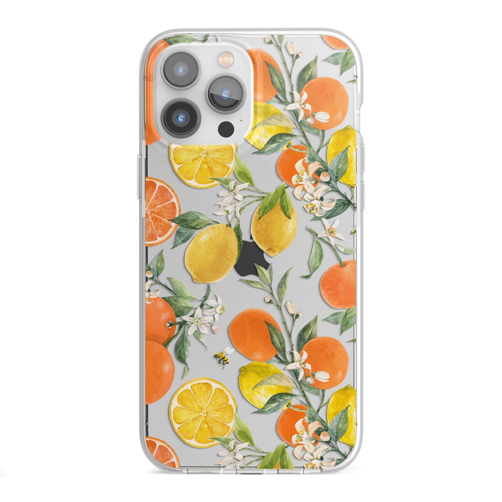 Lemons and Oranges iPhone 13 Pro Max TPU Impact Case with White Edges