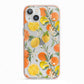 Lemons and Oranges iPhone 13 TPU Impact Case with Pink Edges