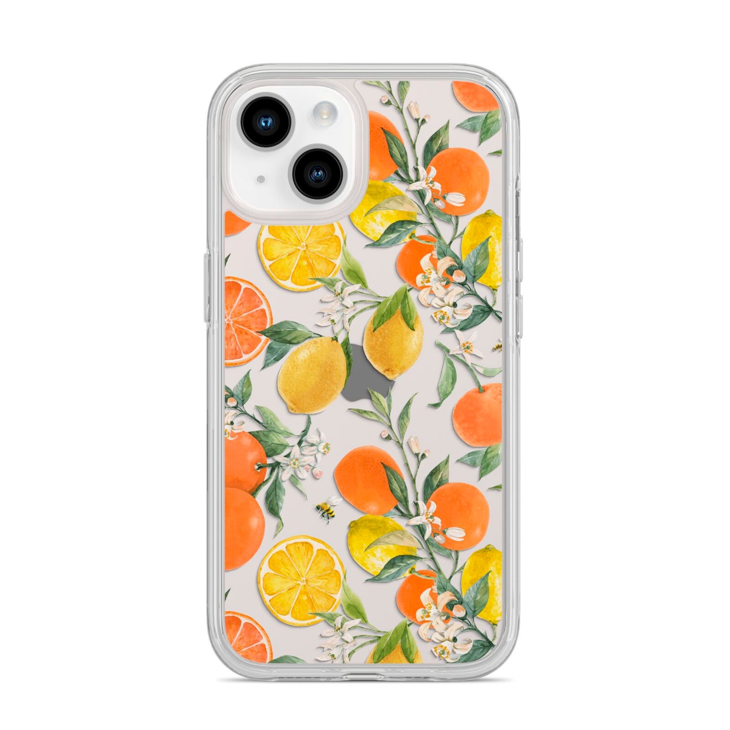 Lemons and Oranges iPhone 14 Clear Tough Case Starlight