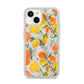 Lemons and Oranges iPhone 14 Glitter Tough Case Starlight