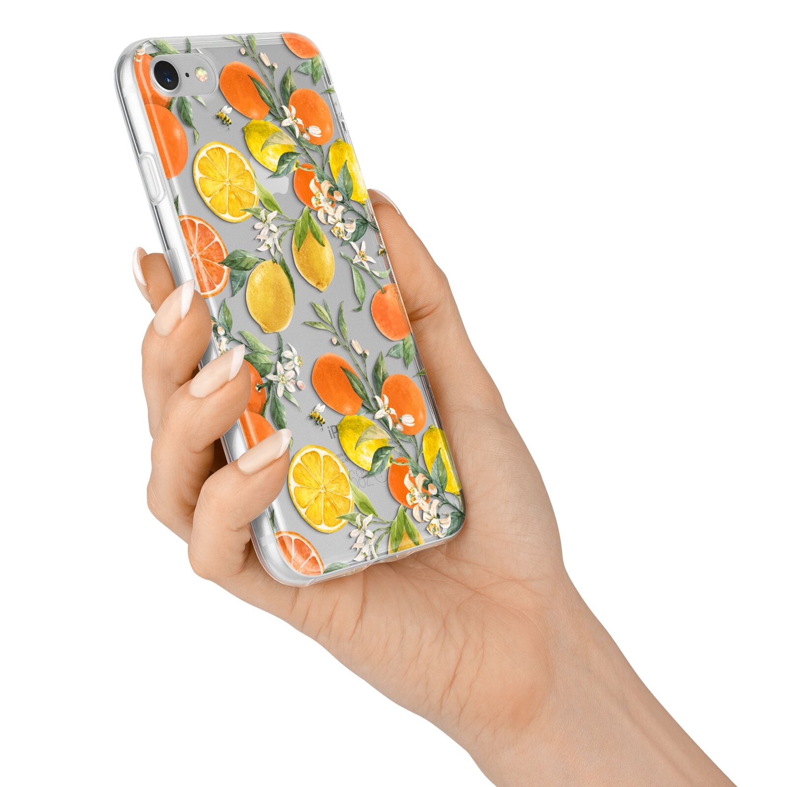 Lemons and Oranges iPhone 7 Bumper Case on Silver iPhone Alternative Image