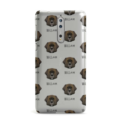 Leonberger Icon with Name Nokia Case