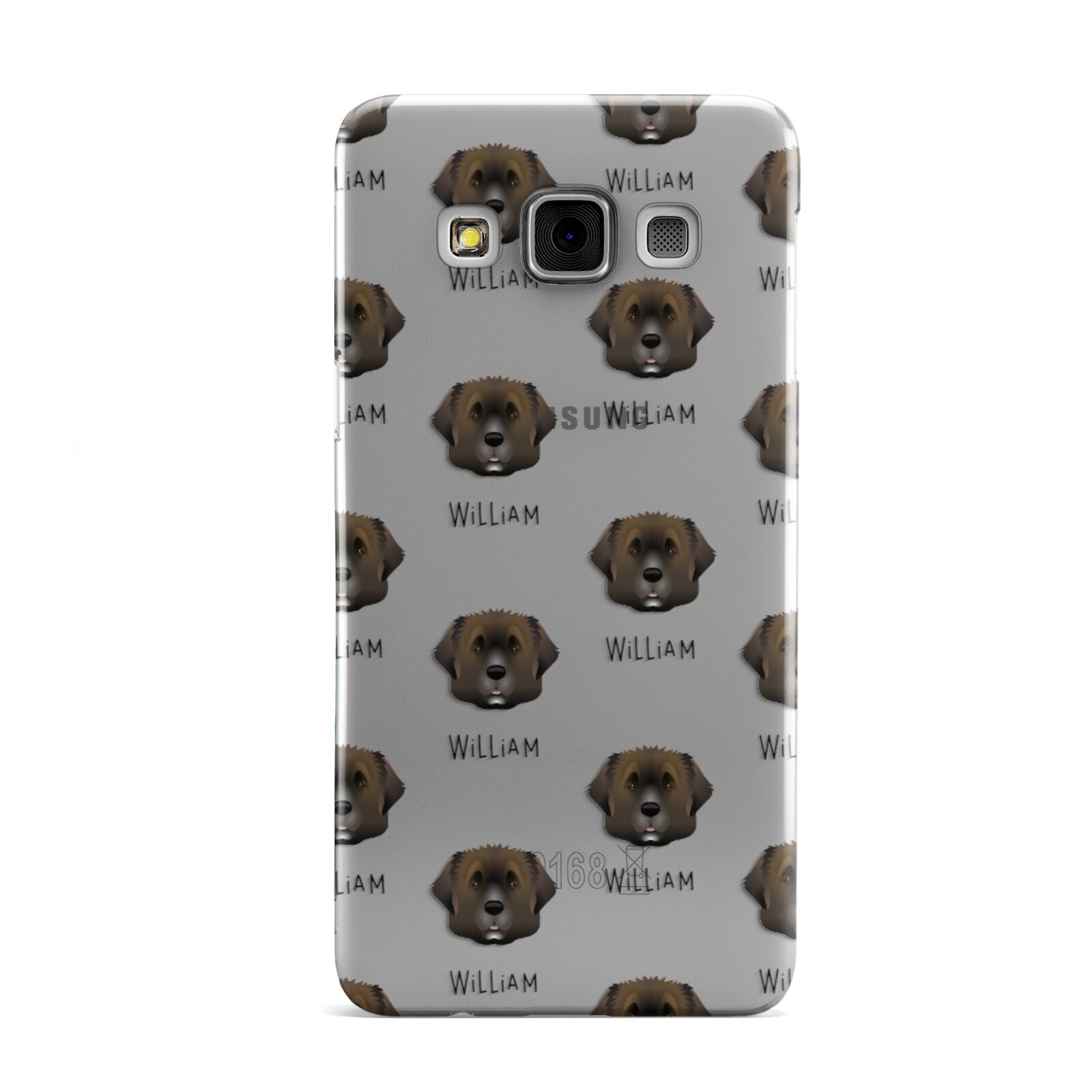 Leonberger Icon with Name Samsung Galaxy A3 Case
