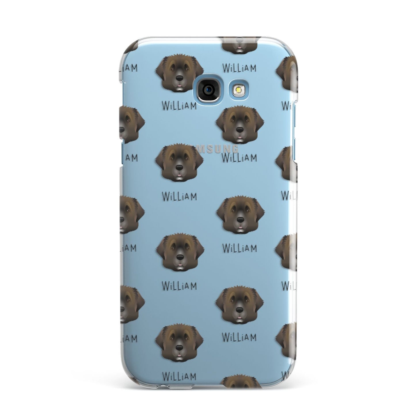 Leonberger Icon with Name Samsung Galaxy A7 2017 Case