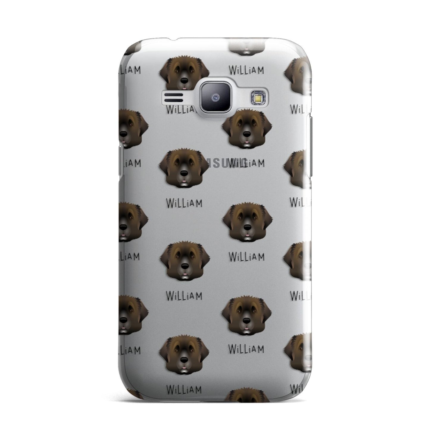 Leonberger Icon with Name Samsung Galaxy J1 2015 Case