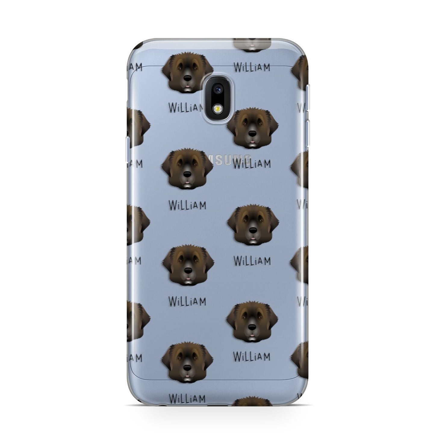 Leonberger Icon with Name Samsung Galaxy J3 2017 Case