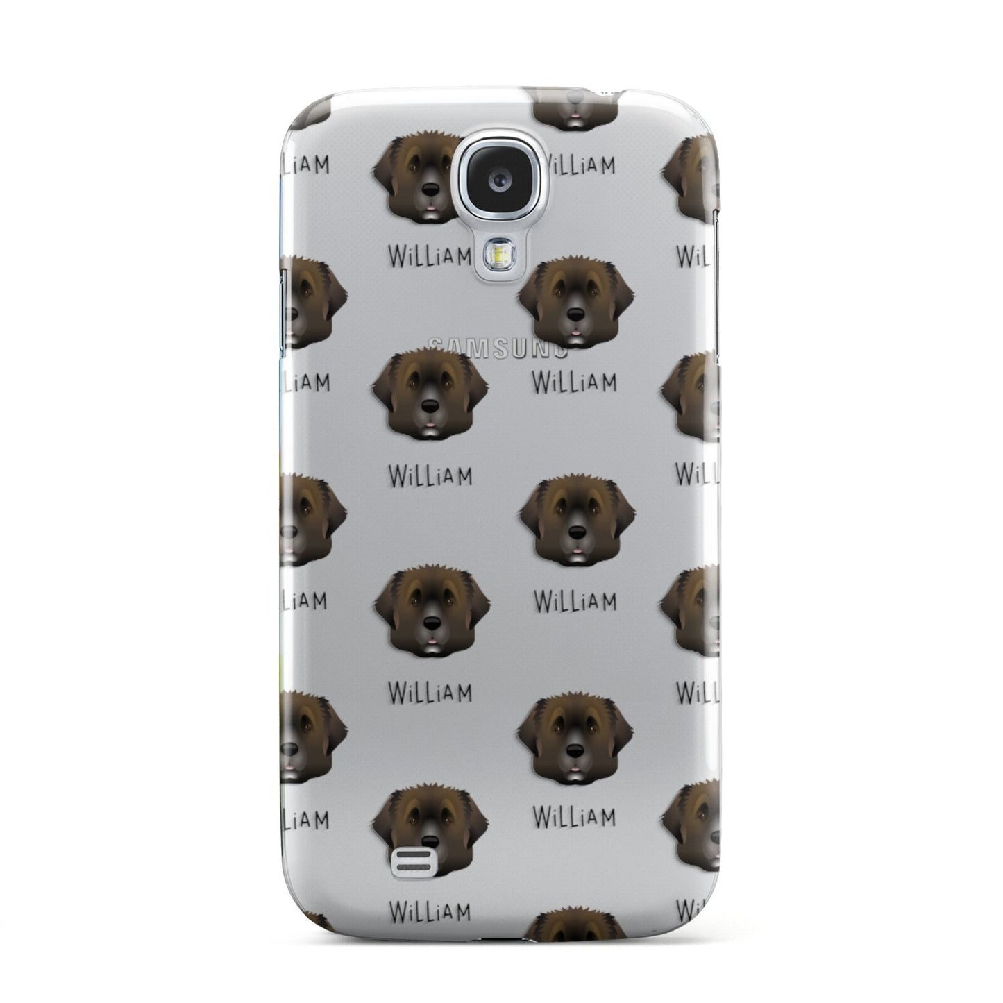 Leonberger Icon with Name Samsung Galaxy S4 Case