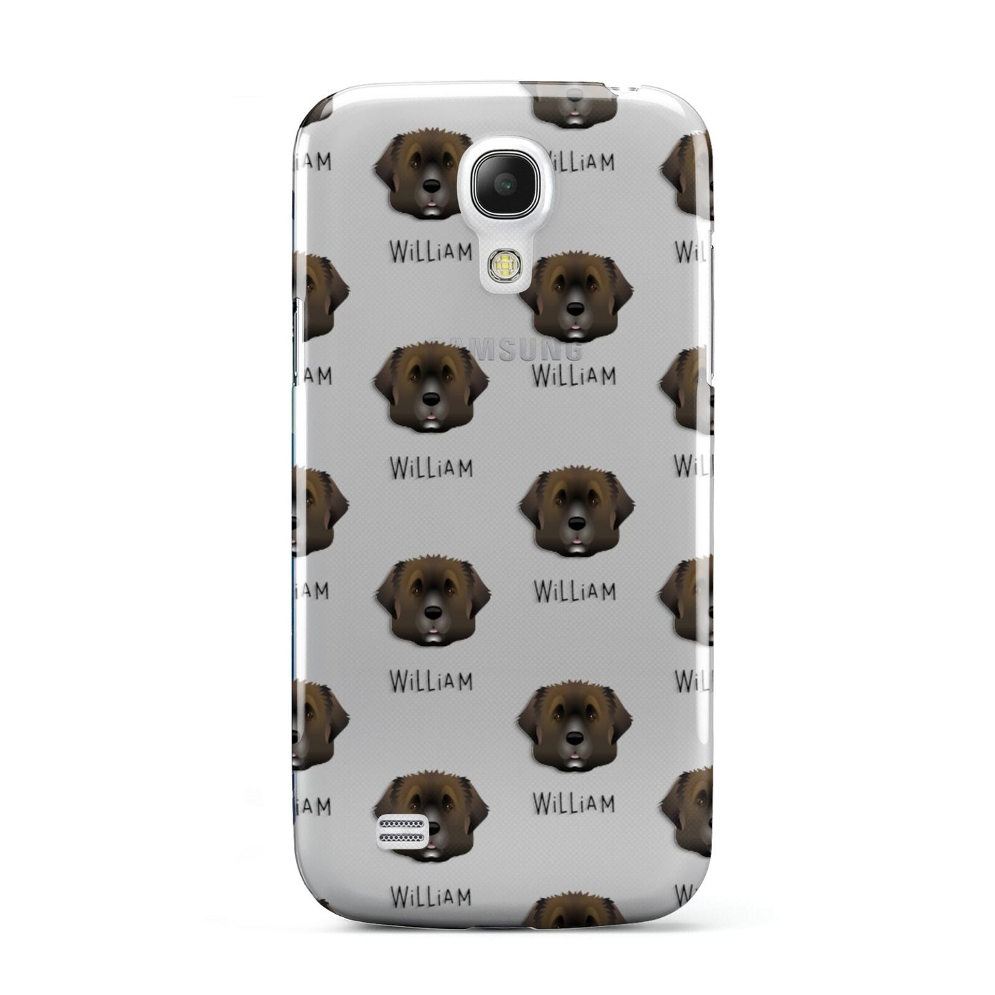 Leonberger Icon with Name Samsung Galaxy S4 Mini Case