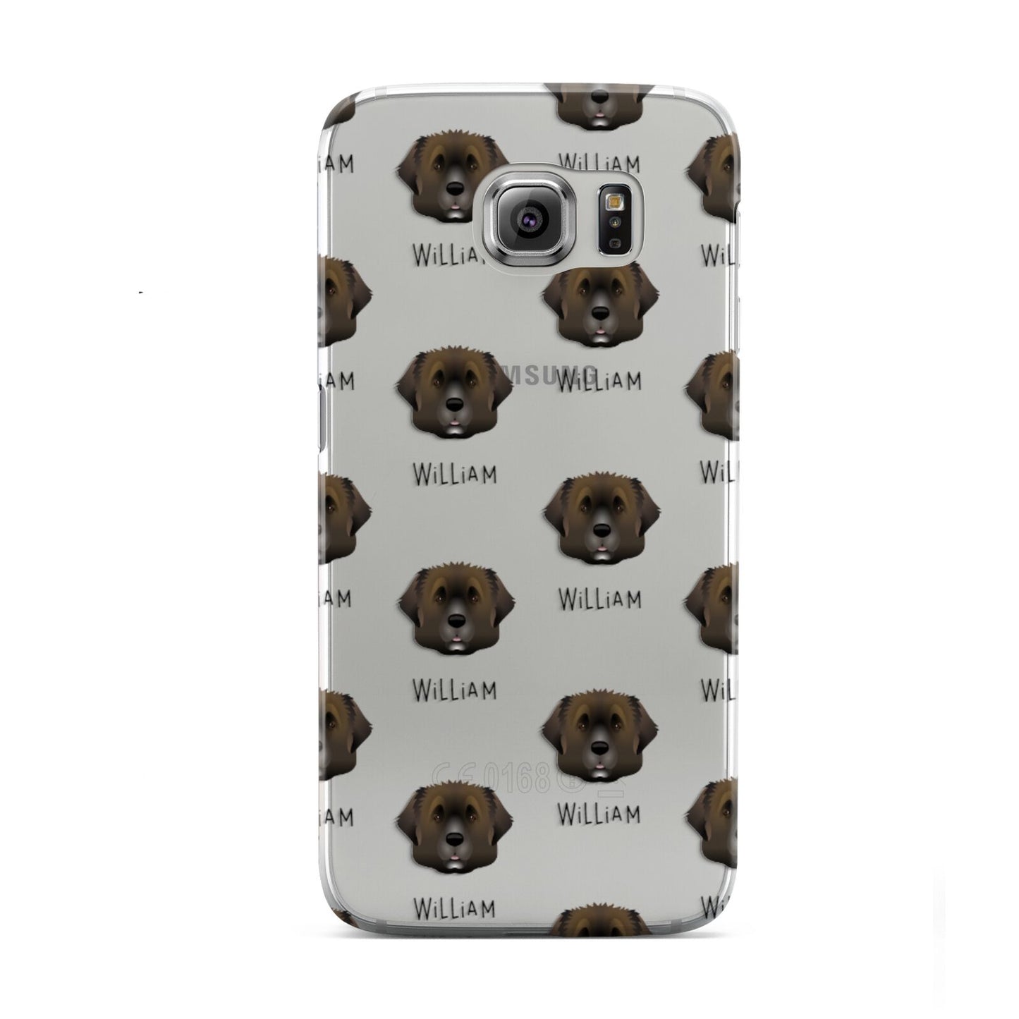 Leonberger Icon with Name Samsung Galaxy S6 Case
