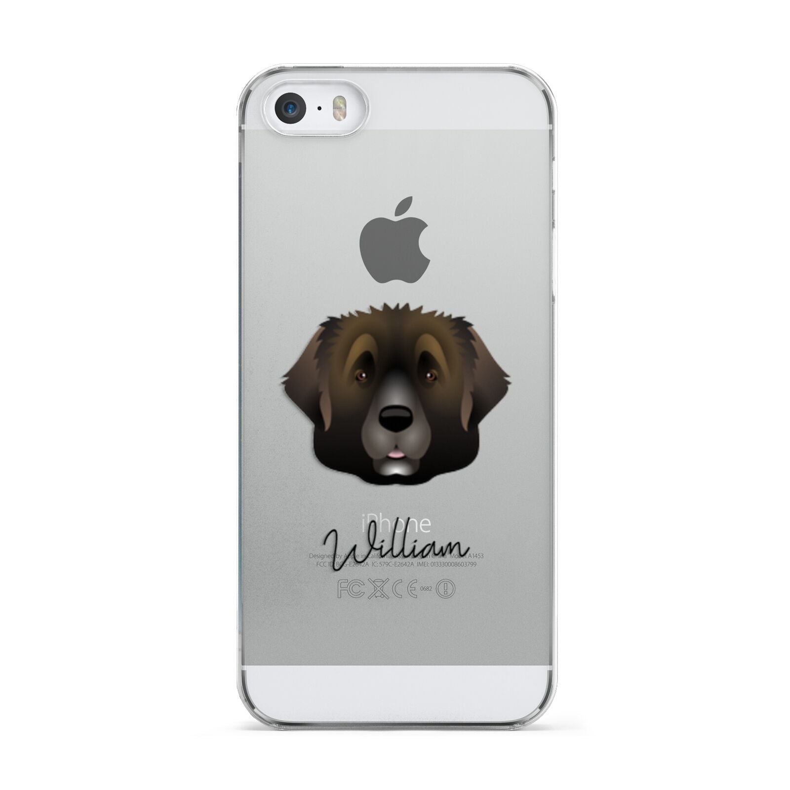 Leonberger Personalised Apple iPhone 5 Case