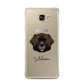 Leonberger Personalised Samsung Galaxy A7 2016 Case on gold phone