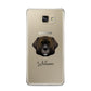 Leonberger Personalised Samsung Galaxy A9 2016 Case on gold phone