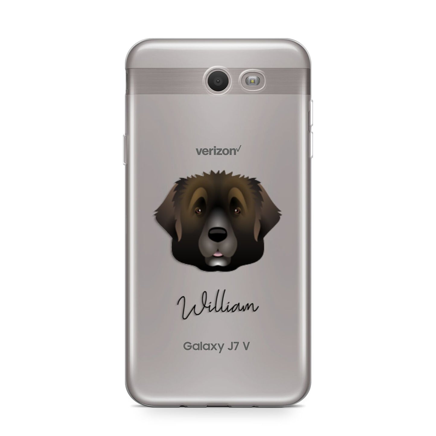Leonberger Personalised Samsung Galaxy J7 2017 Case