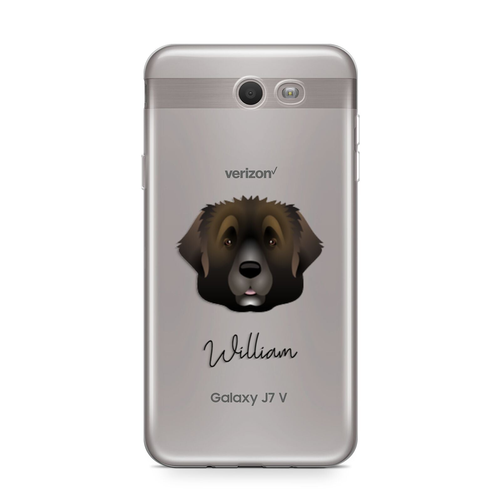 Leonberger Personalised Samsung Galaxy J7 2017 Case
