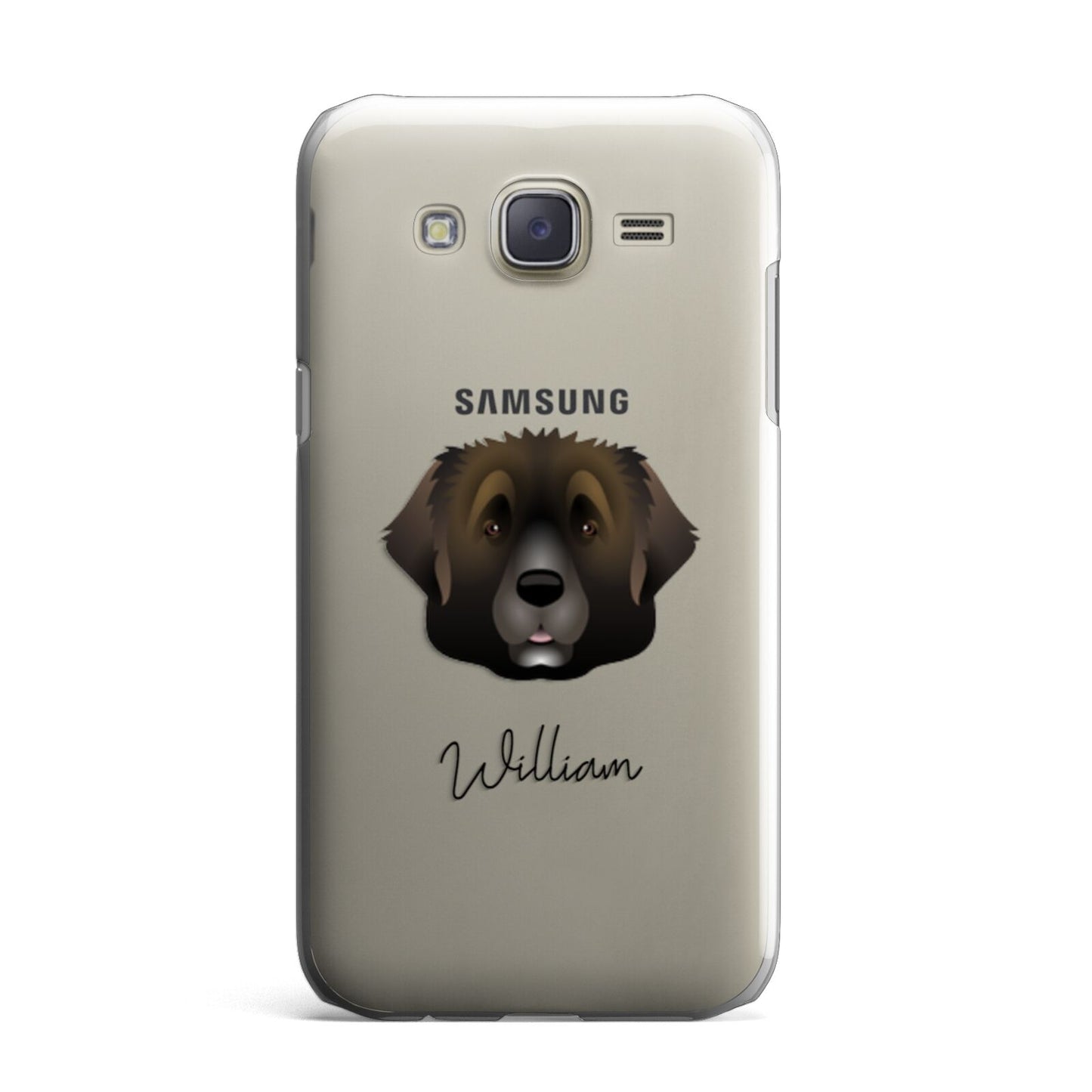 Leonberger Personalised Samsung Galaxy J7 Case