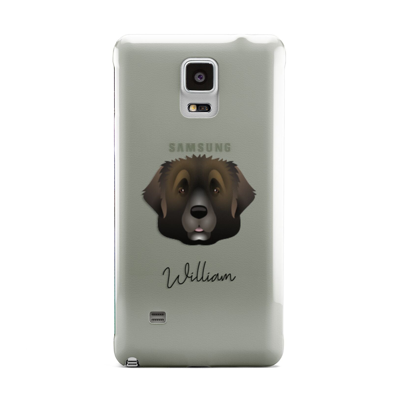 Leonberger Personalised Samsung Galaxy Note 4 Case