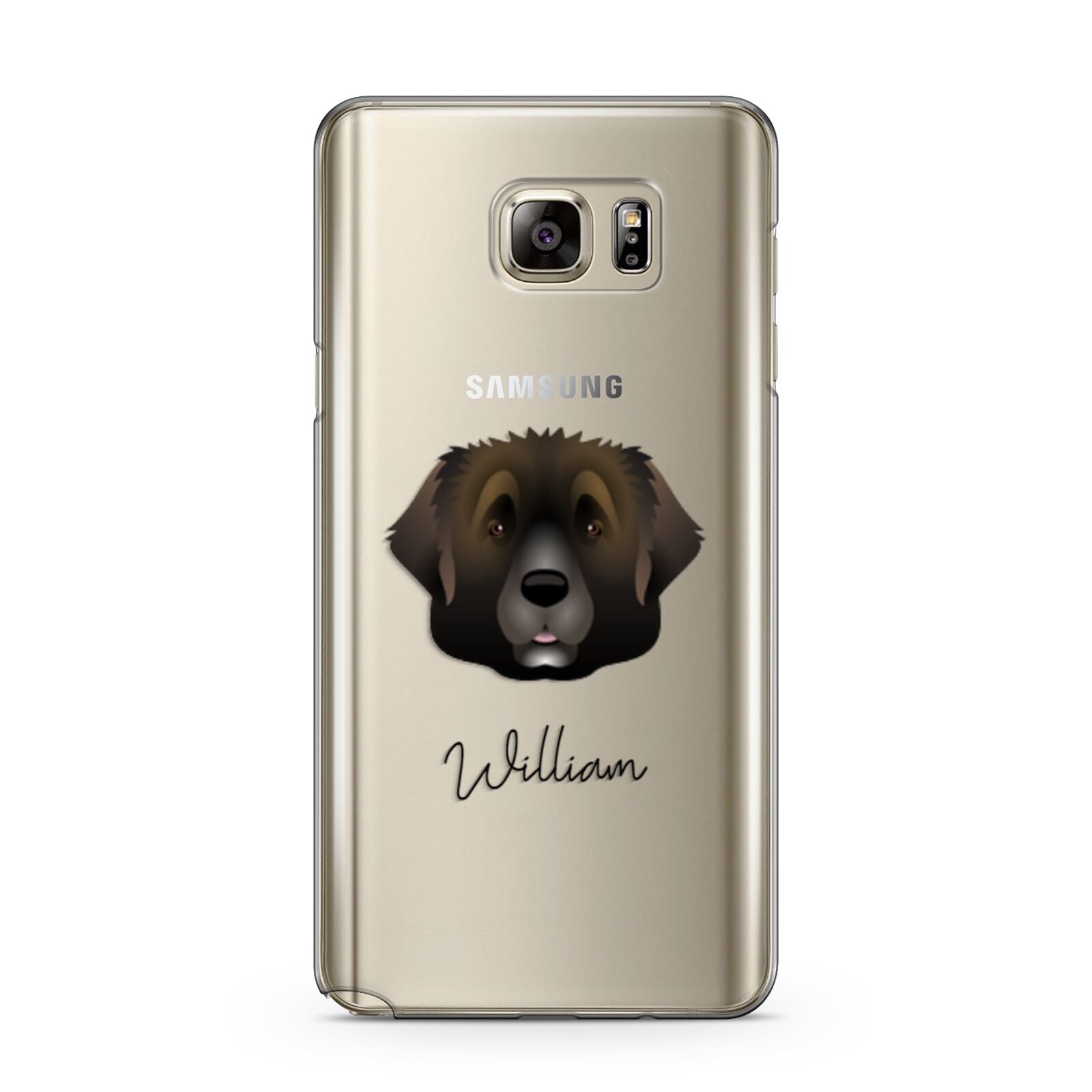 Leonberger Personalised Samsung Galaxy Note 5 Case