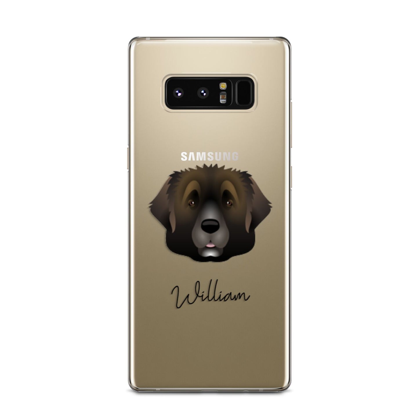 Leonberger Personalised Samsung Galaxy Note 8 Case