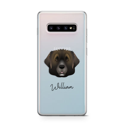 Leonberger Personalised Samsung Galaxy S10 Case