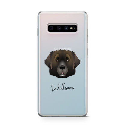 Leonberger Personalised Samsung Galaxy S10 Case