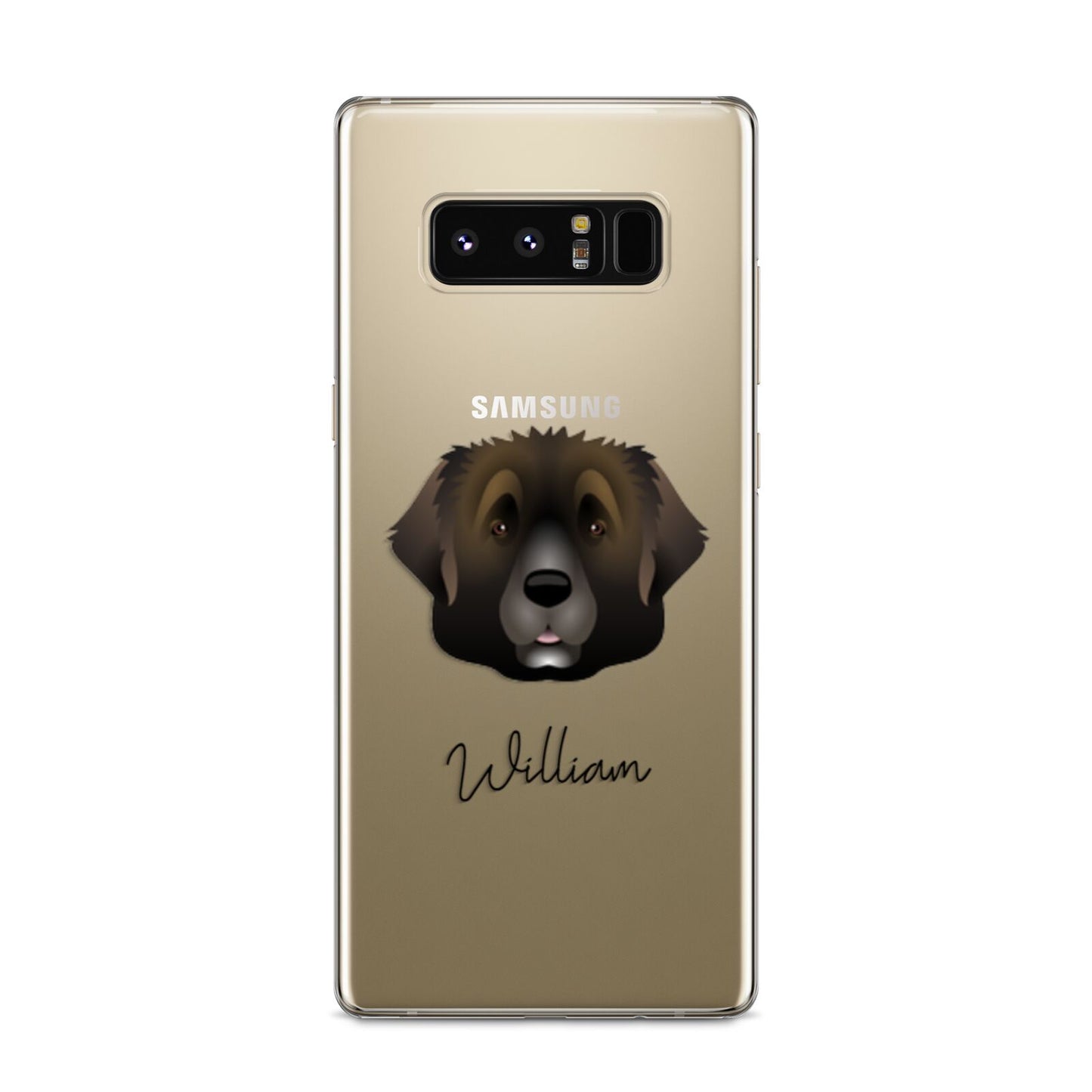 Leonberger Personalised Samsung Galaxy S8 Case