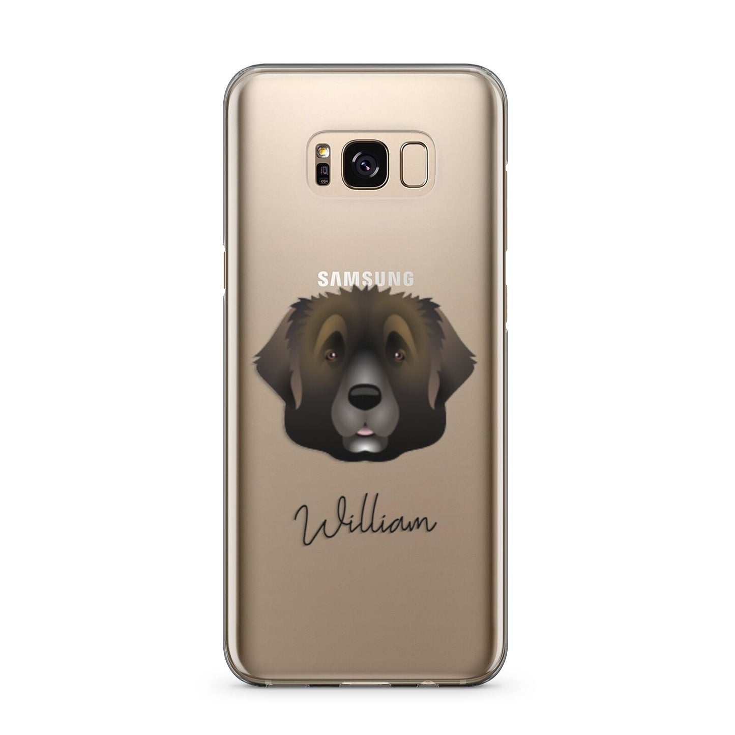 Leonberger Personalised Samsung Galaxy S8 Plus Case