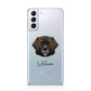 Leonberger Personalised Samsung S21 Plus Phone Case