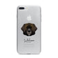Leonberger Personalised iPhone 7 Plus Bumper Case on Silver iPhone