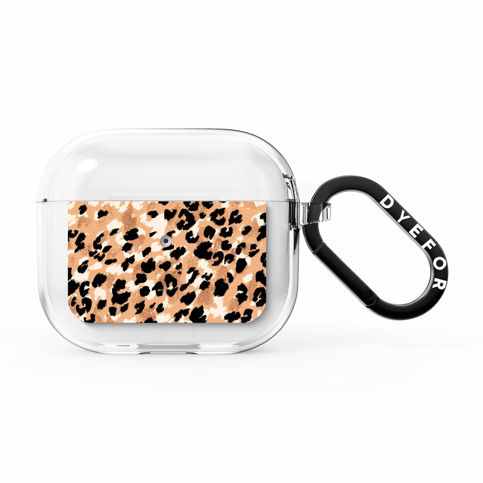 Leopard Print AirPods Clear Case 3rd Gen