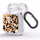 Leopard Print AirPods Clear Case Side Image