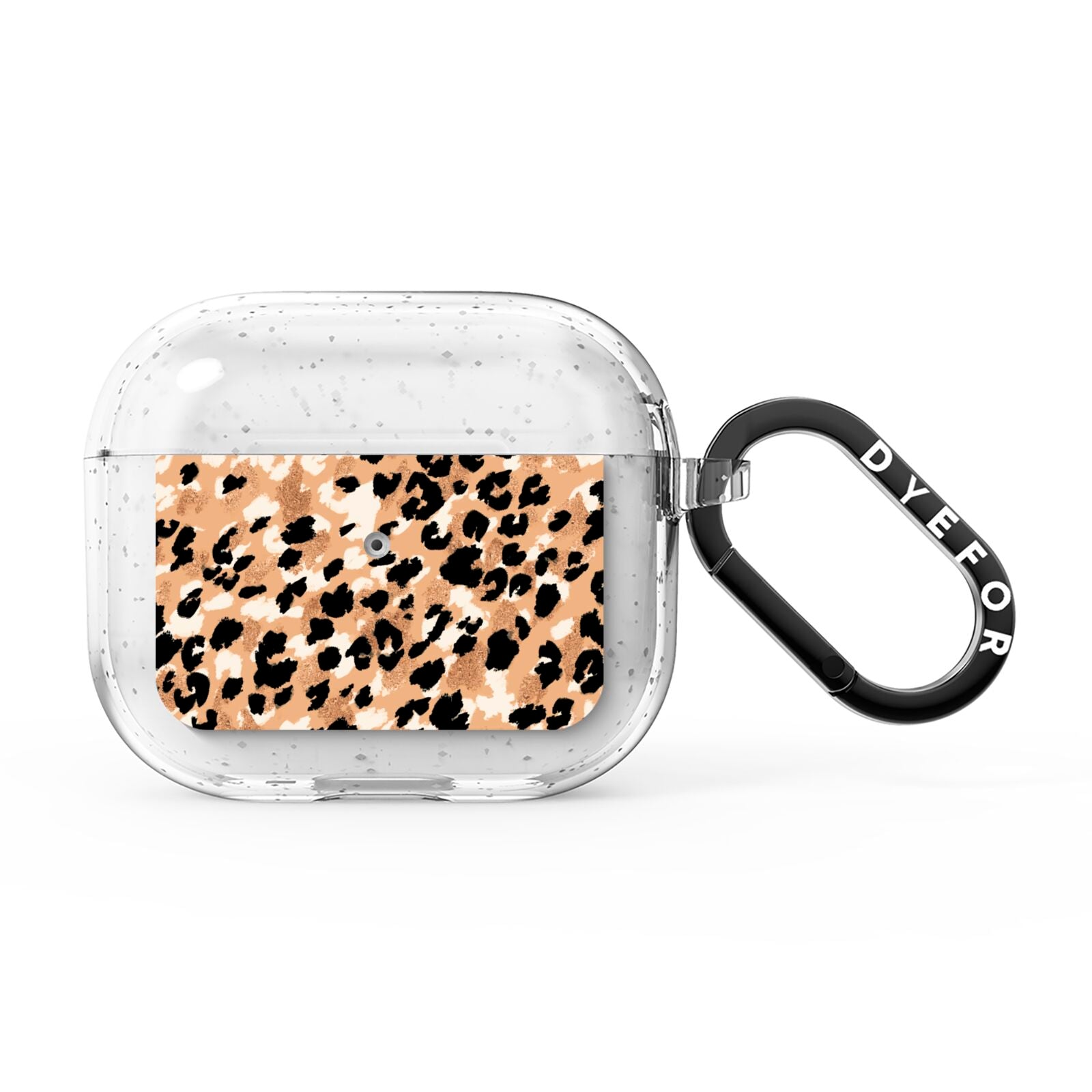 Leopard Print AirPods Glitter Case 3rd Gen