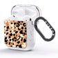 Leopard Print AirPods Glitter Case Side Image