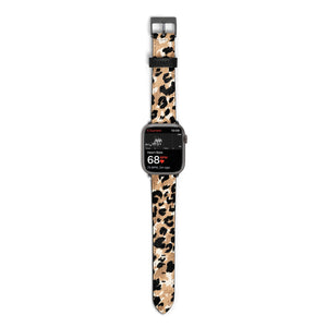 Leopard Print Watch Strap