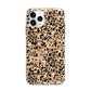 Leopard Print Apple iPhone 11 Pro Max in Silver with Bumper Case