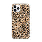 Leopard Print Apple iPhone 11 Pro in Silver with Bumper Case