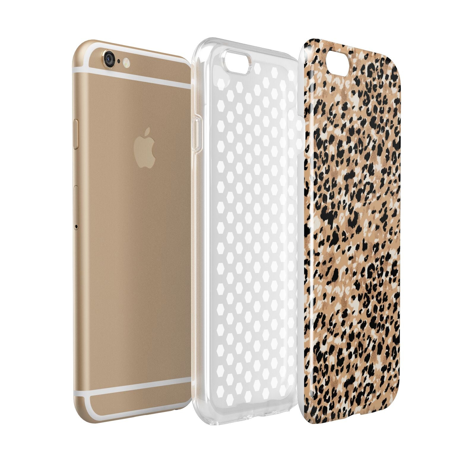 Leopard Print Apple iPhone 6 3D Tough Case Expanded view