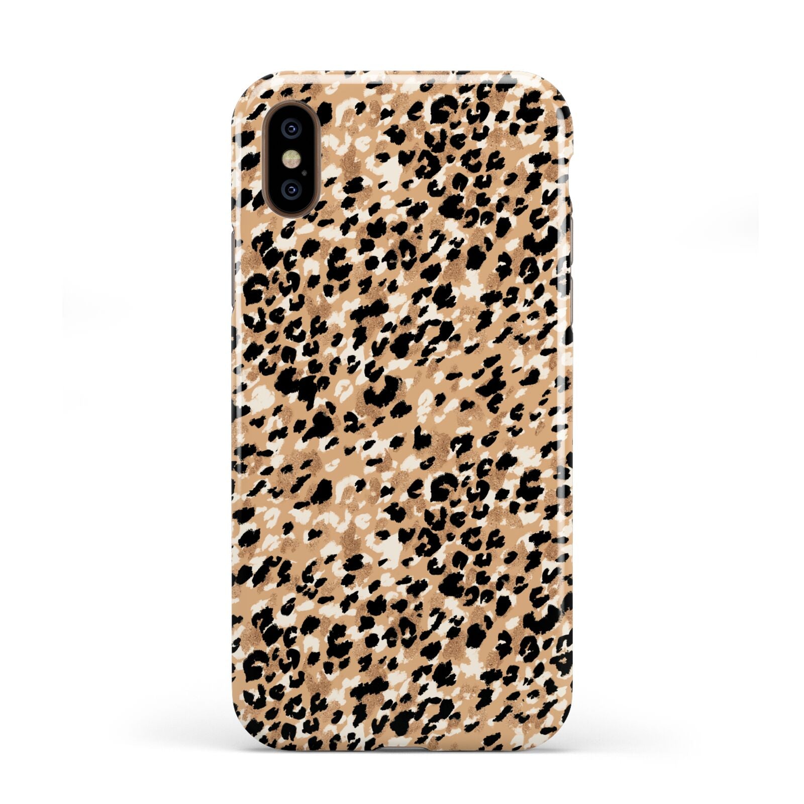Leopard Print Apple iPhone XS 3D Tough
