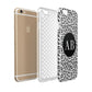 Leopard Print Black and White Apple iPhone 6 3D Tough Case Expanded view