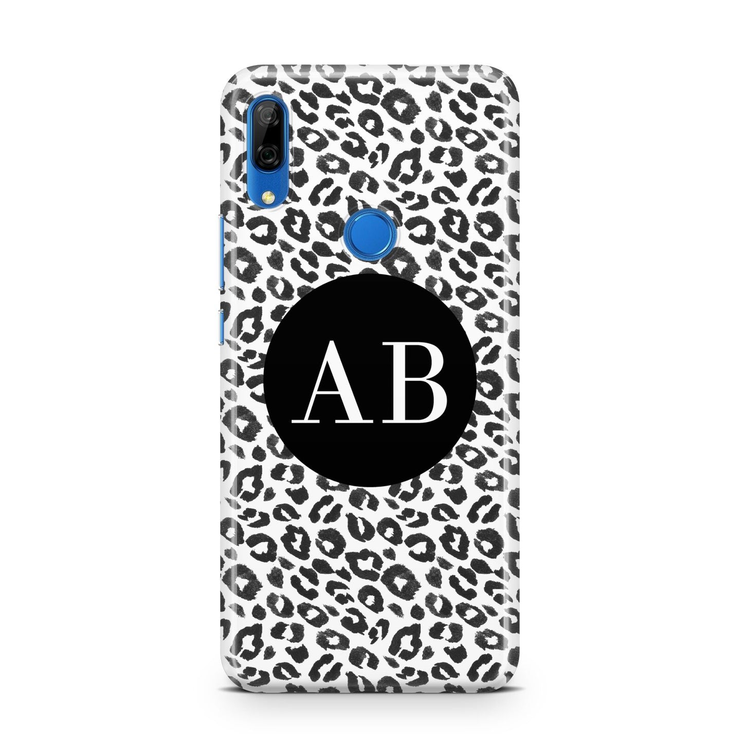 Leopard Print Black and White Huawei P Smart Z